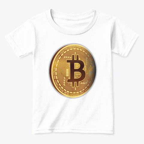 Bit Coin Specialist White  T-Shirt Front