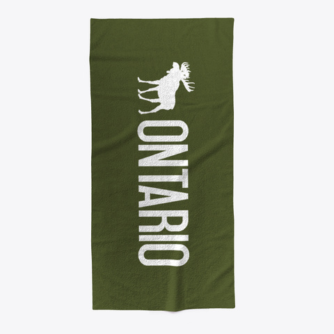 Ontario Canada Moose Standard T-Shirt Front