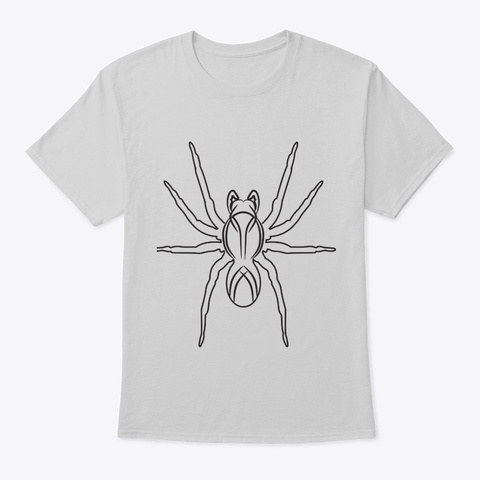 Spider Shirt Light Steel T-Shirt Front