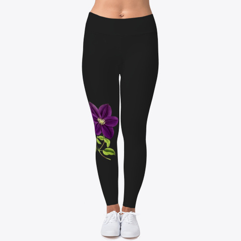 The Violet Collection Workout Wear Black Maglietta Front