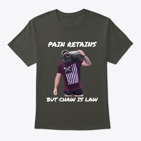 Pain Retains Tee Smoke Gray T-Shirt Front