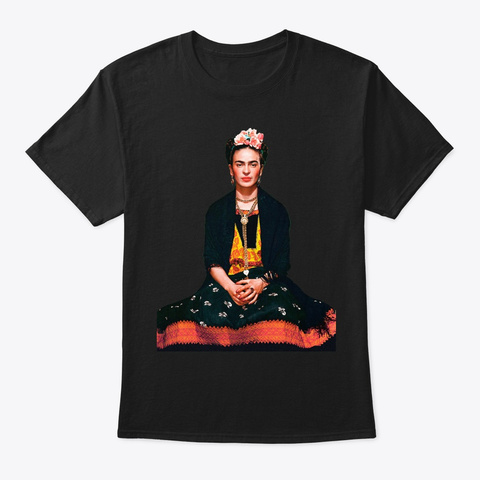 Paint Art Frida Khalo Flower Tshirt Gift