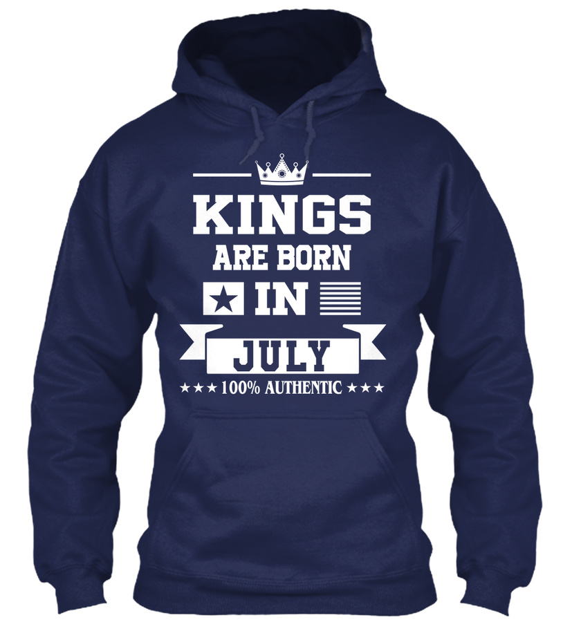 Kings Are Born In July Unisex Tshirt