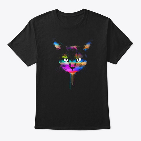 Neon Cat Tri-blend Fullcolor