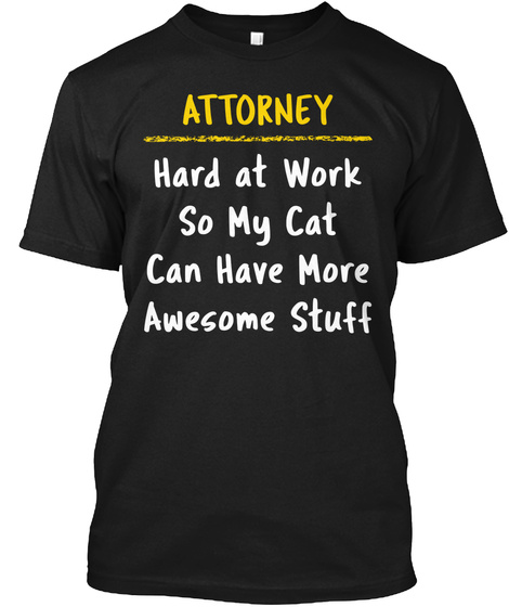 Attorney Lawyer Gift For Cat Lovers