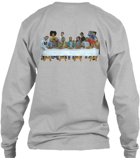 Blessings X Last Supper Sport Grey T-Shirt Back