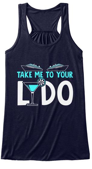 Take Me To Your Lido Midnight T-Shirt Front