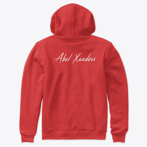 Abel Xanders (Ax) Red T-Shirt Back