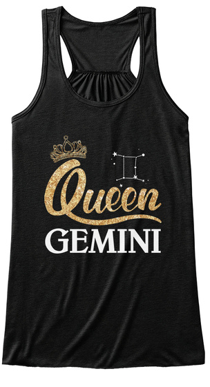 Queen Gemini Zodiac Birthday Shirt