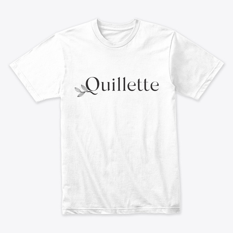 Quillette Classic White T-Shirt Front
