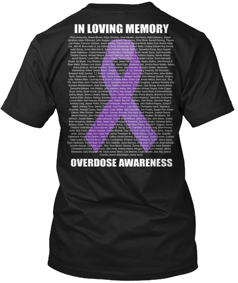 Overdose Awareness Shirt 15