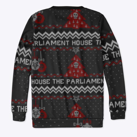 The Parliament House 2020 Ugly Sweater  Black T-Shirt Back