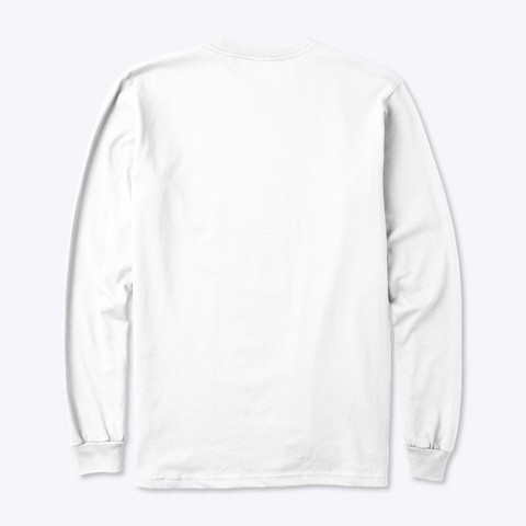 Zen Fit White T-Shirt Back