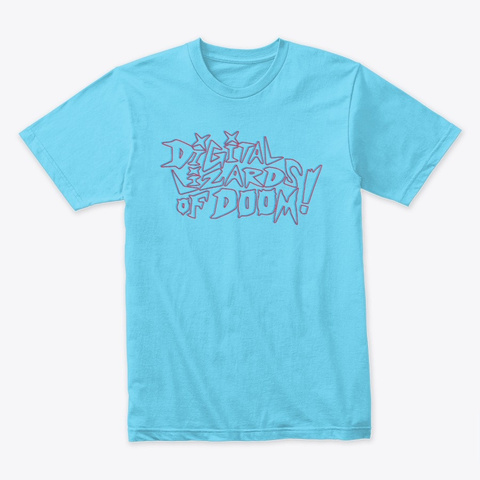 3 Dlod Tahiti Blue T-Shirt Front