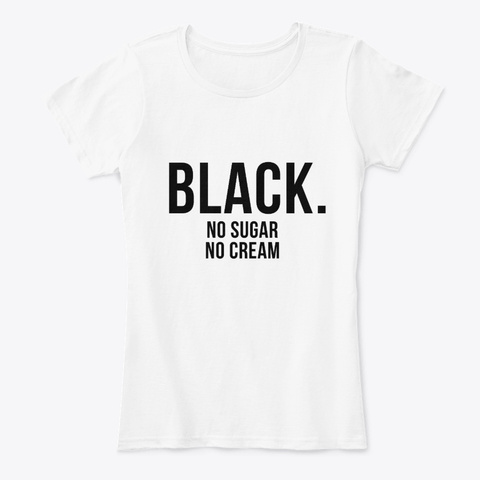 Black No Sugar No Dream Apparel