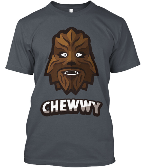 Chewwy94 Official Logo Tee Anthracite Maglietta Front