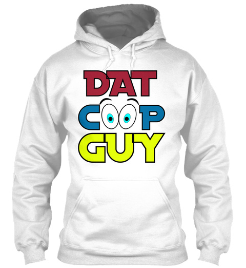 Dat Coop Guy White T-Shirt Front