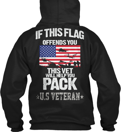Veteran - If This Flag Offends You This Unisex Tshirt