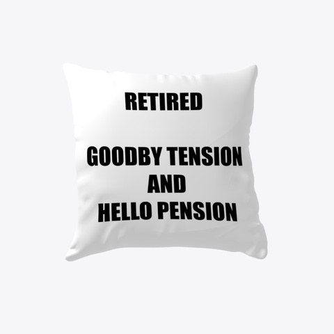 Gift For Grandparents Pillow White Camiseta Front