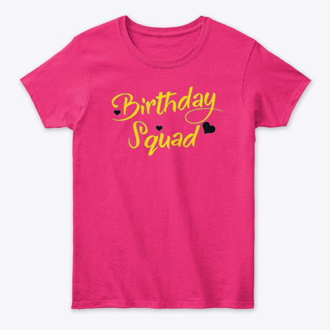 13 Birthday Girl Savannah Squad Heliconia T-Shirt Front
