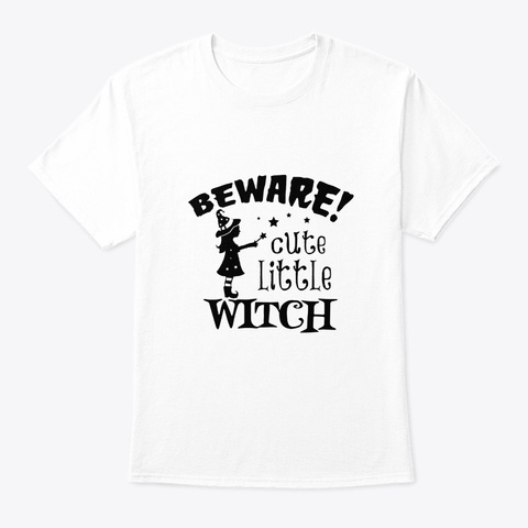 Beware Cute Little Witch Halloween Costu