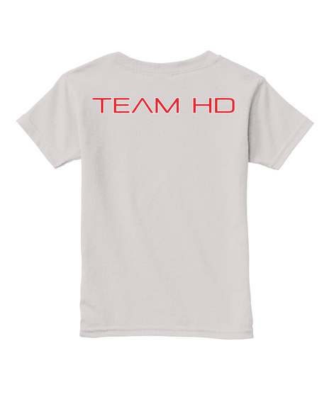Team Hd Sport Grey  T-Shirt Back
