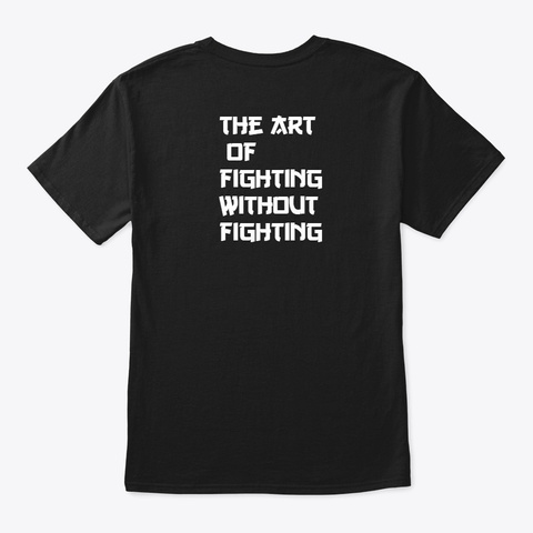 Konchence The Nobleman   Art Of Fighting Black T-Shirt Back
