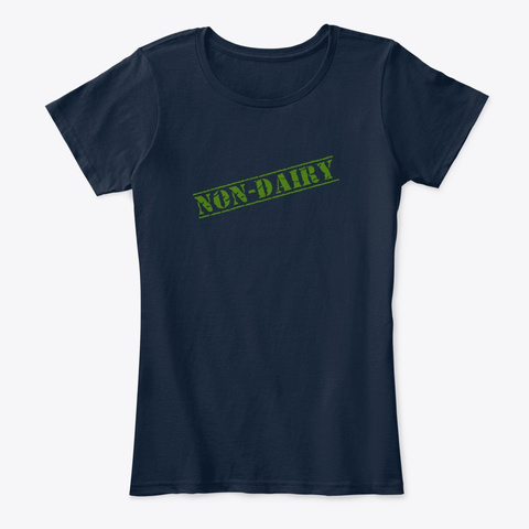 Vitariz Non Dairy T Shirt New Navy T-Shirt Front