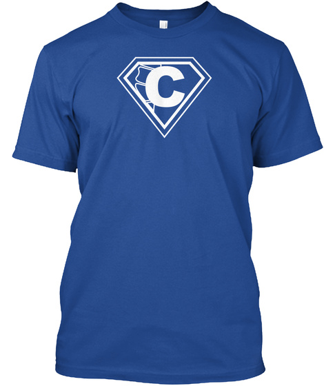 C Caponio Chiropractic We Got Your Back Deep Royal T-Shirt Front