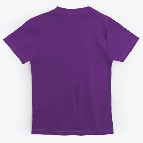 Best Halloween T Shirts  Purple T-Shirt Back