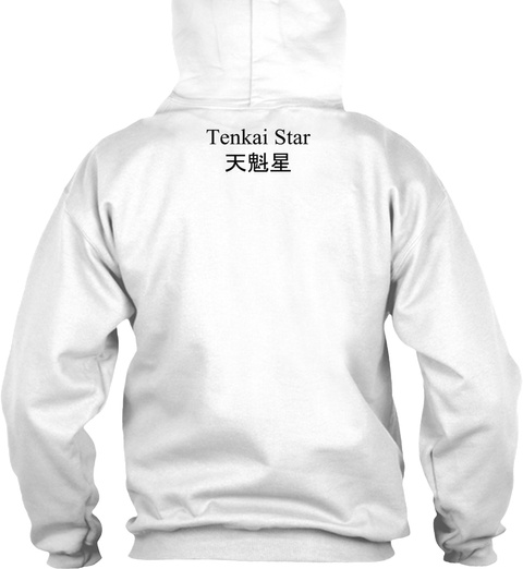 Tenkai Stat White T-Shirt Back