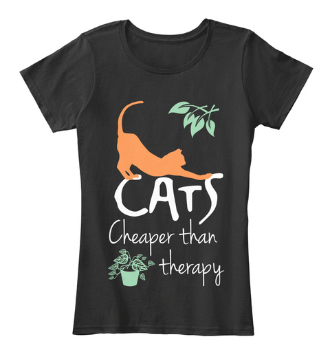 Cats Cheaper Than Therapy Orange