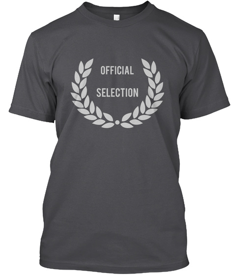Official Selection Charcoal T-Shirt Front