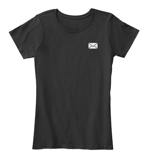 Postal Worker  Limited Edition Black T-Shirt Front
