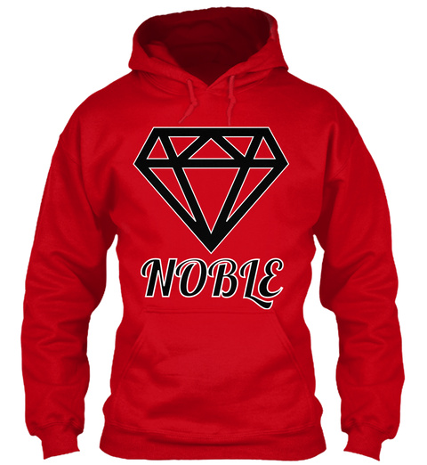 noble red hoodie