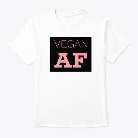 Vegan Af Block Print Tee