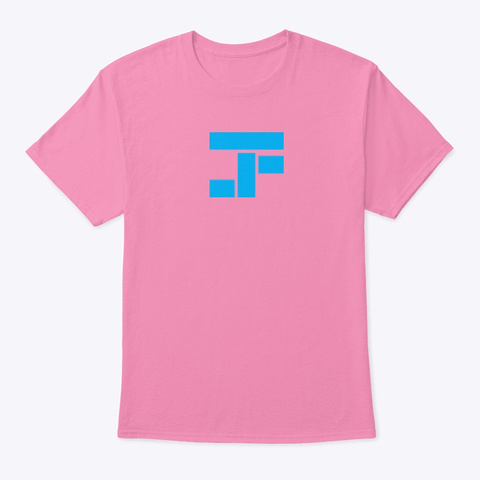Tetrad Art Logo   Bright Colors Pink T-Shirt Front