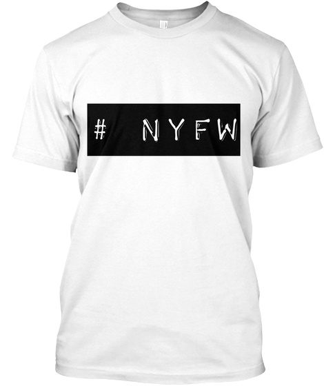 # Nyfw White T-Shirt Front