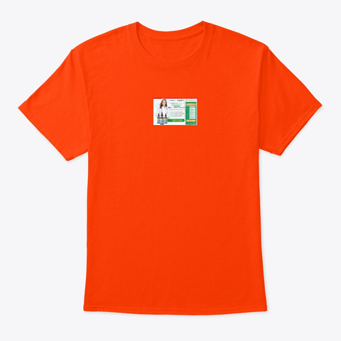 Ever Strong Xt Tincture Cbd Hemp Oil Orange T-Shirt Front