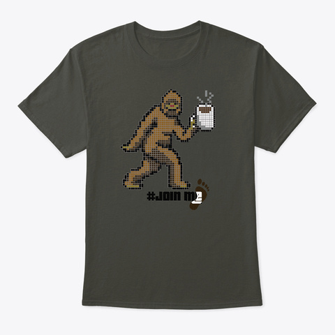 Join Me For Coffee Bigfoot Pixel Art