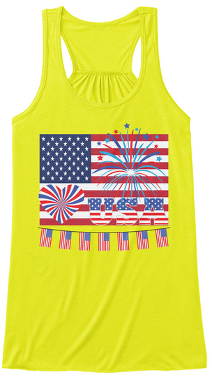 4th Fourth Of July Usa Flag Patriotic T
