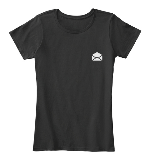 Postal Worker   Limited Edition Black T-Shirt Front