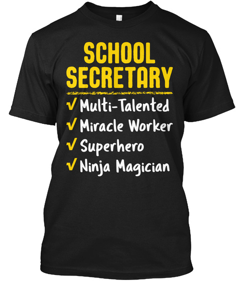School Secretary Miracle Worker Job Gift