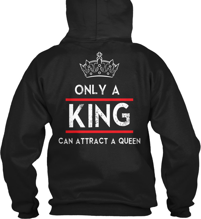 King Queen Couple T-shirtHoodie Unisex Tshirt
