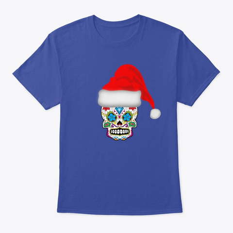 Funny Xmas Shirts Christmas Tee Shirt Deep Royal T-Shirt Front