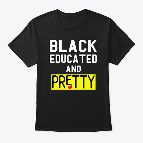 Pretty Black Educated Women Diva Afro Black Kaos Front