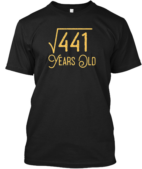 21st Birthday Gift 21 Years Old T-shirt