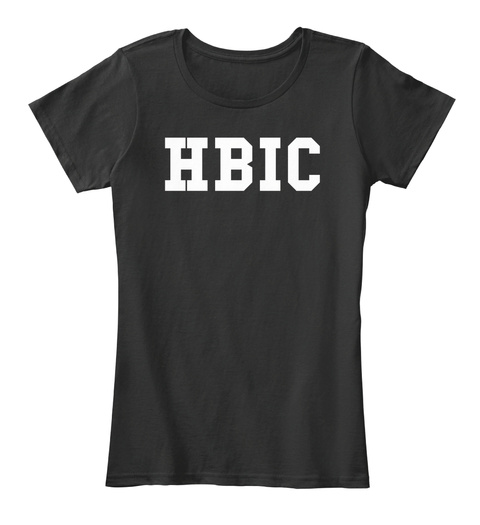 Hbic Black T-Shirt Front