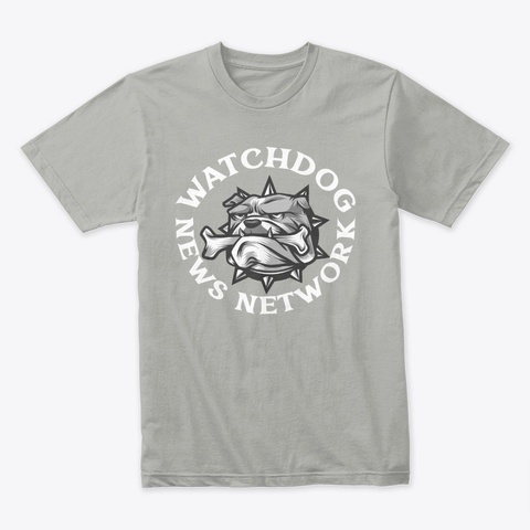 Otto The Watchdog   Watchdog News Light Grey T-Shirt Front