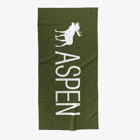 Aspen Colorado Moose Standard Camiseta Front